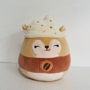 Squishmallows Reza The Squirrel (Coffee)   5”